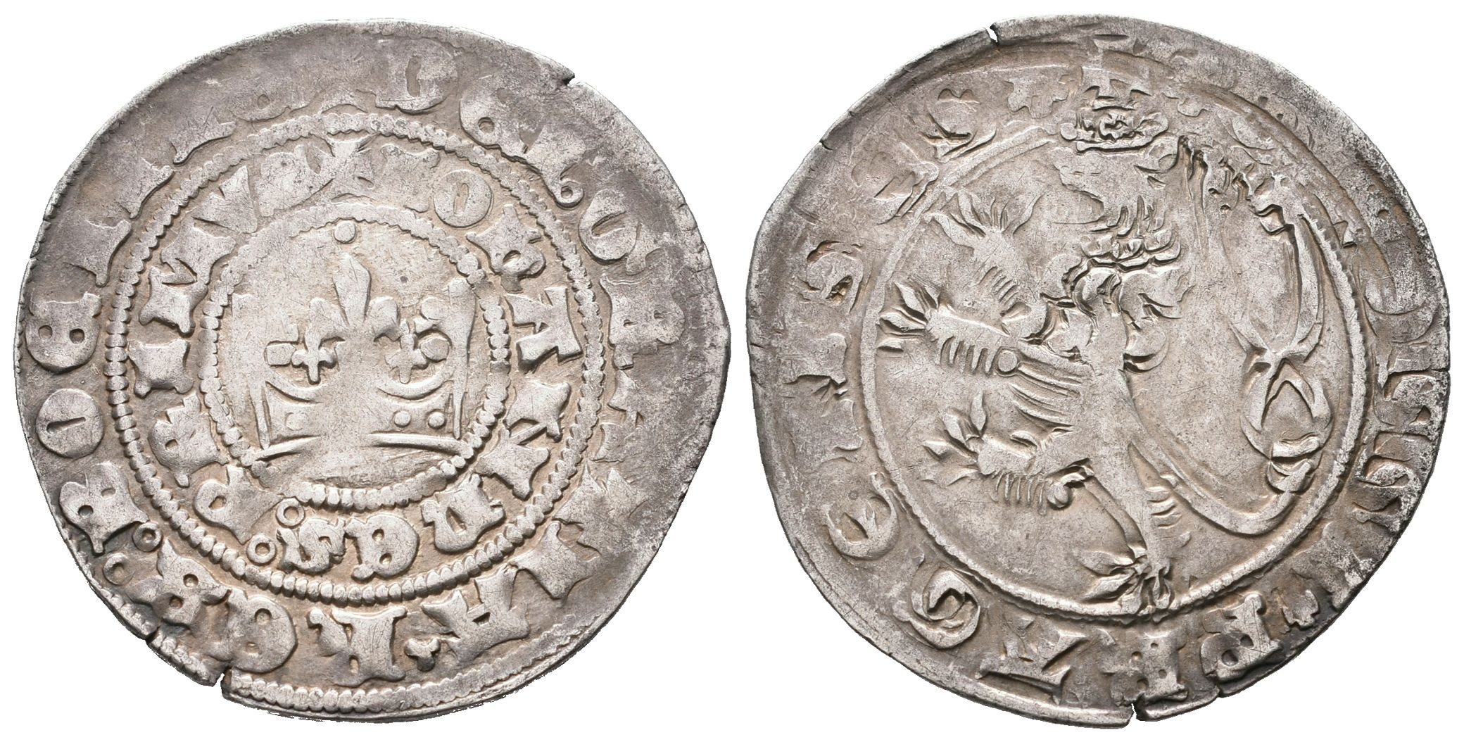 Jan Lucemburský, Pražský groš, Castelin 39