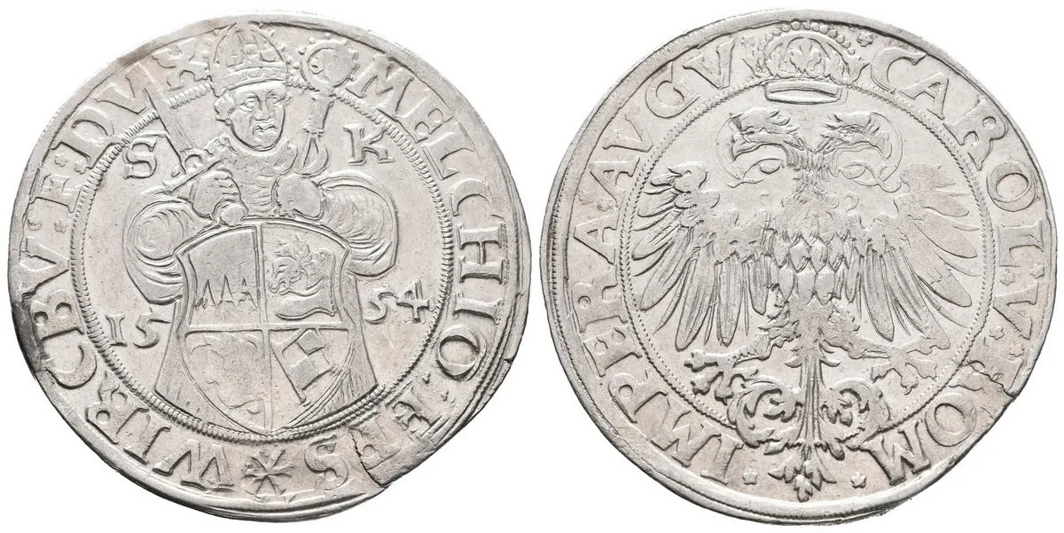 Würzburg - biskupství, Melchior Zobel von Giebelstadt, 1544 - 1558 — 1