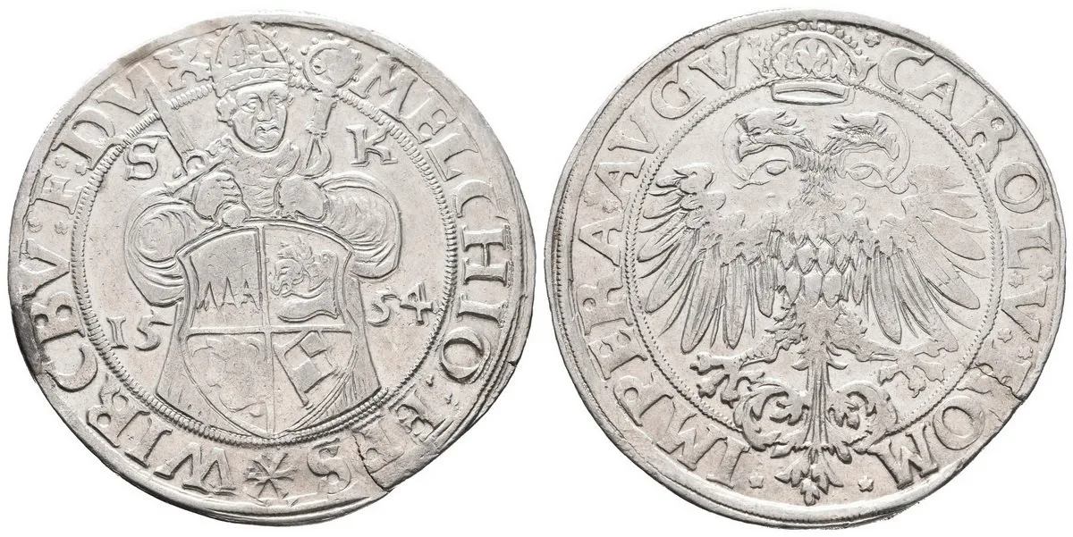Würzburg - biskupství, Melchior Zobel von Giebelstadt, 1544 - 1558 — 1