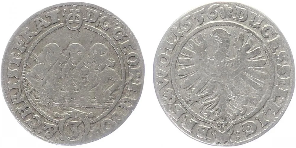 Lehnice - Břeh, Georg, Ludwig a Christian, 1639 - 1663 — 1