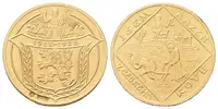 Dvoudukátová medaile 1928 - 10 let Československé republiky