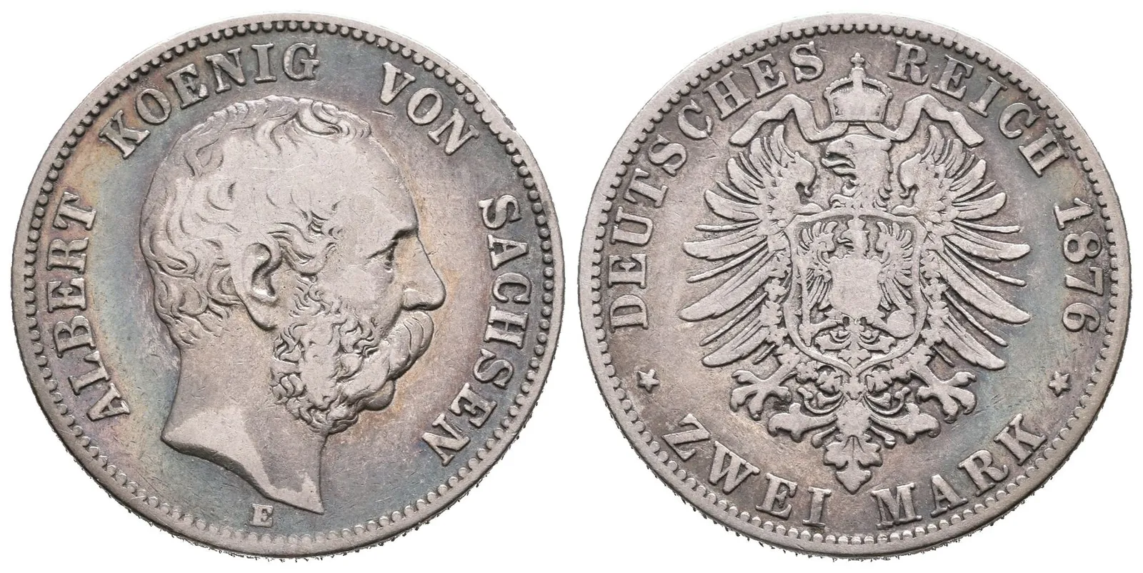 Sasko, 2 Marka 1876