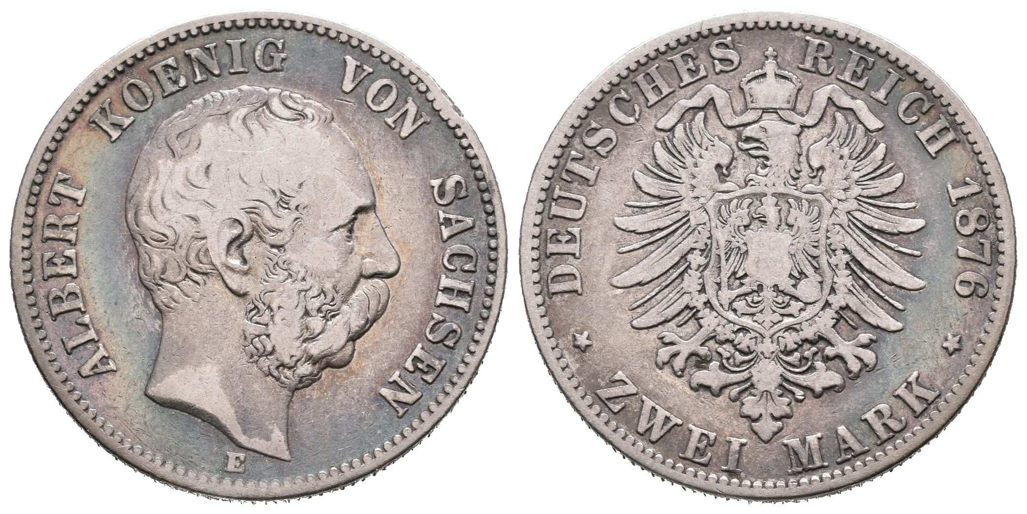 Sasko, 2 Marka 1876