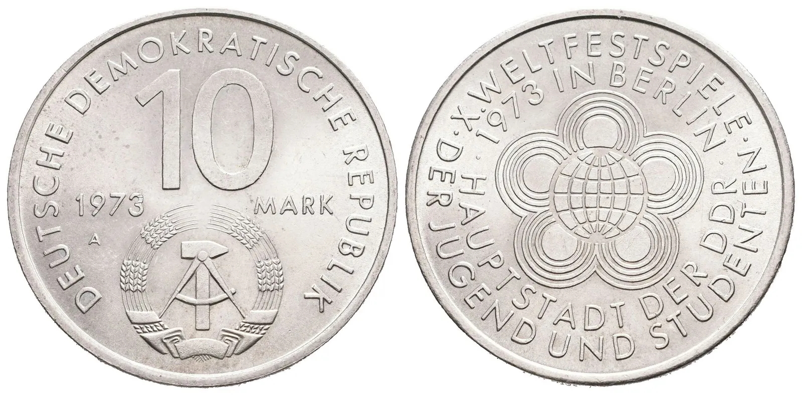 DDR, 10 Marka 1973 - Studentské hry