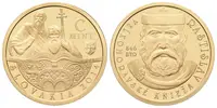 100 Euro 2014 - Velkomoravský kníže Rastislav - nerealizované návrhy - fotografie 2