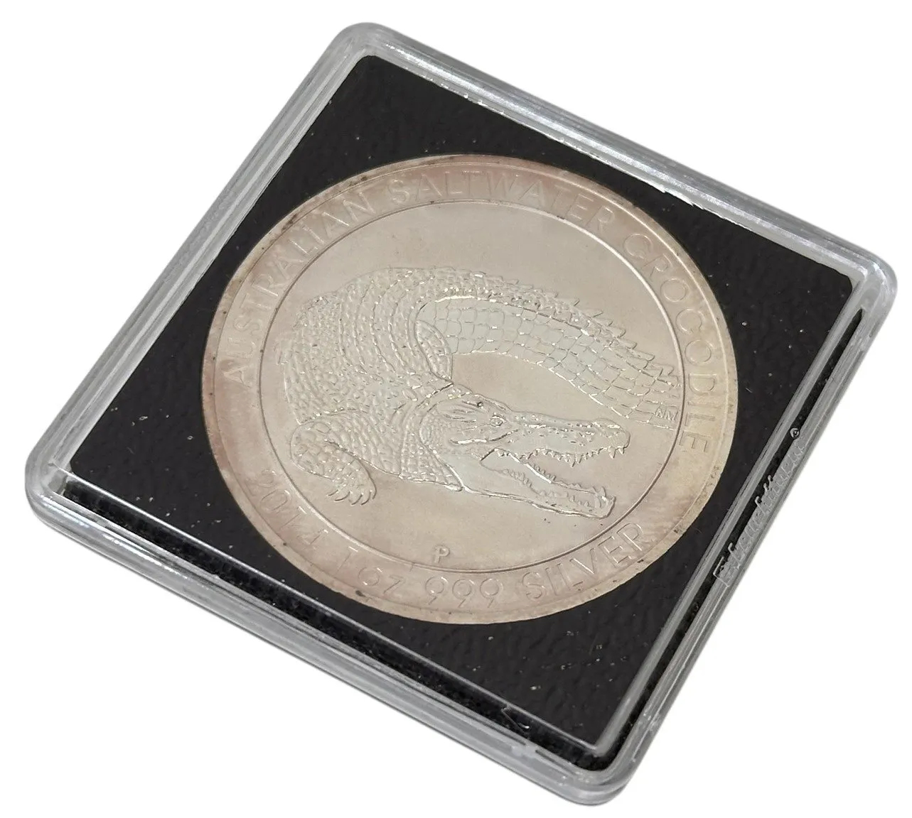 40 mm - Plastová kapsle/bublinka na mince QUADRUM - 1 kus