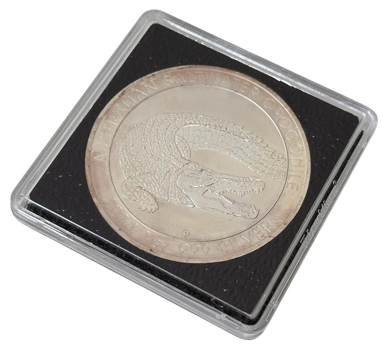 40 mm - Plastová kapsle/bublinka na mince QUADRUM - 1 kus