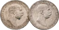 1 Koruna 1908 - jubilejní, lot 2 ks