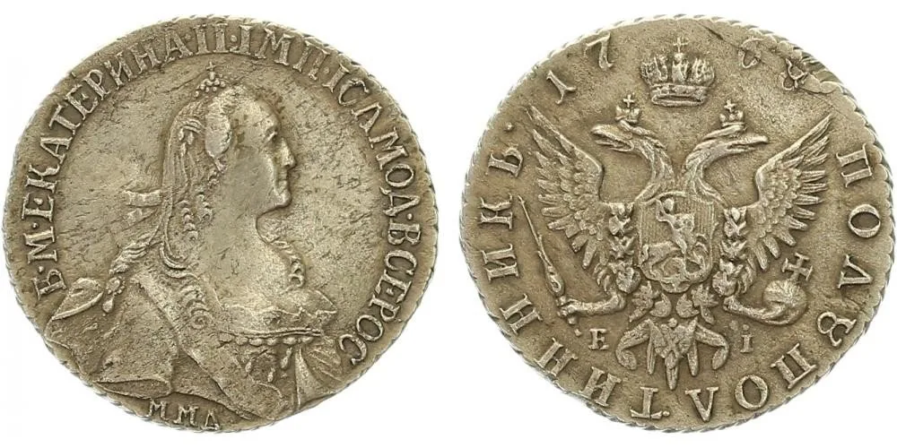 Rusko, Kateřina II., 1762 - 1796 — 1