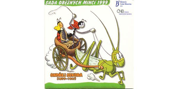 Ročníková sada mincí 1999 - Ondřej Sekora