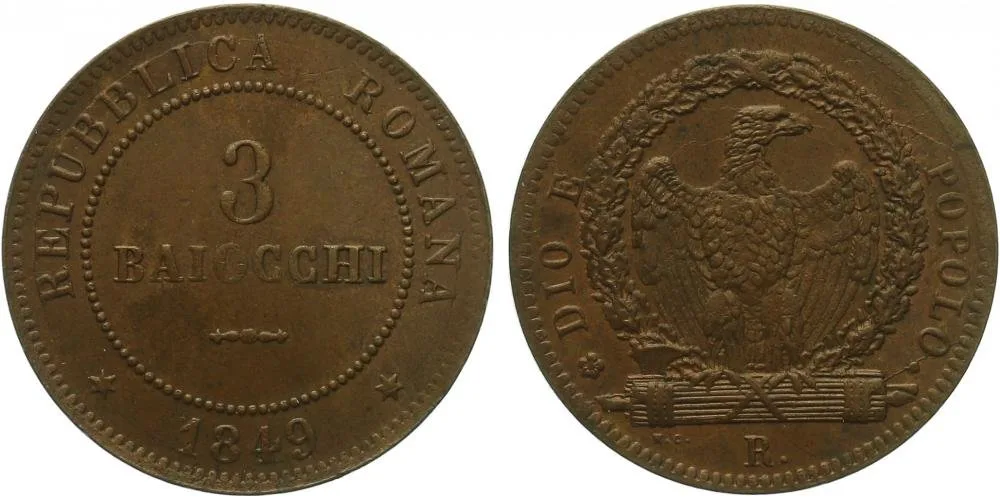 Vatikán - Římská republika, 1848 - 1849 — 1