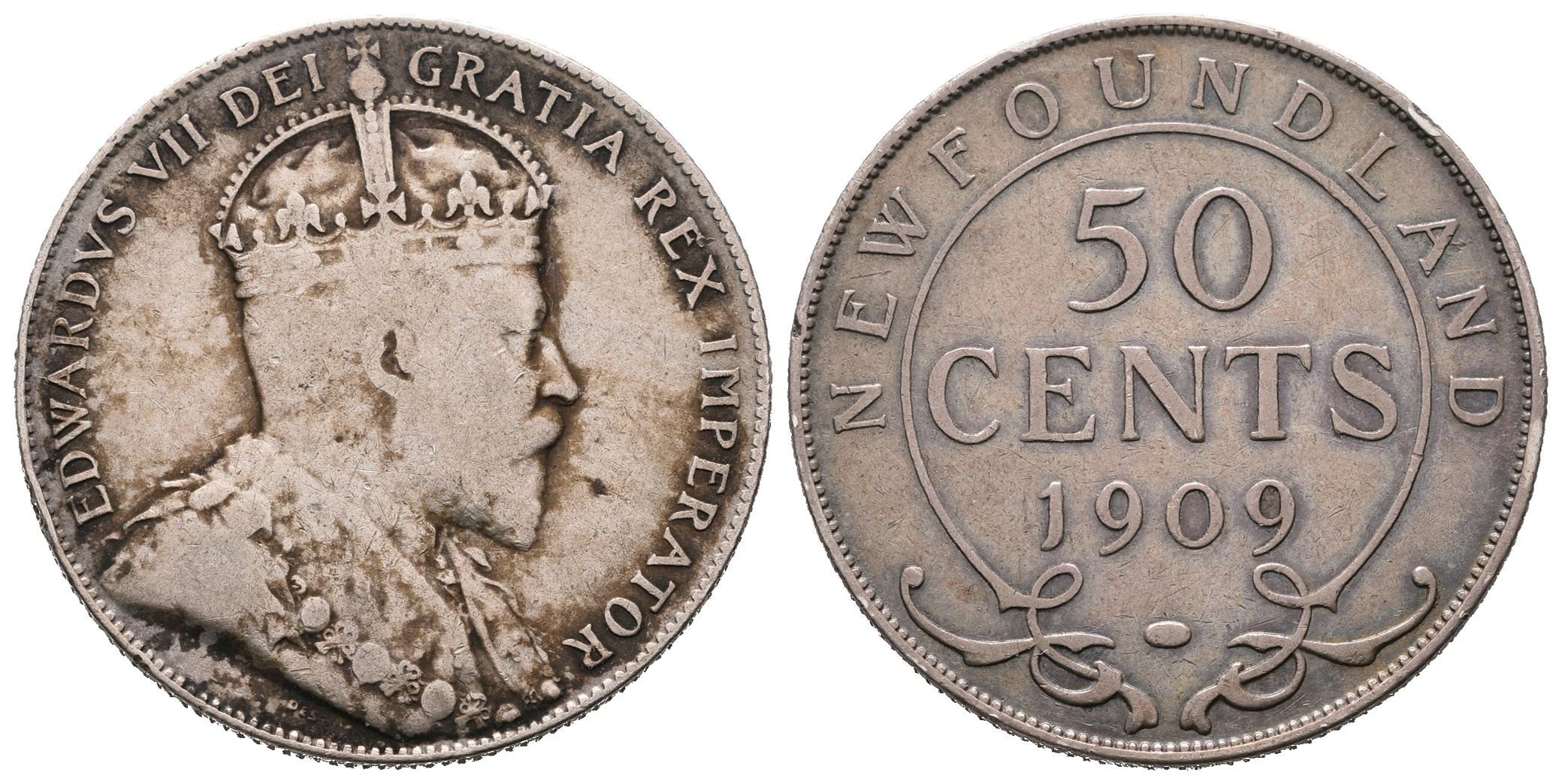 Newfoundland, 50 Cent 1909