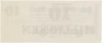 Německo, 10 Millionen Mark 1923, Ro.95 - fotografie 2