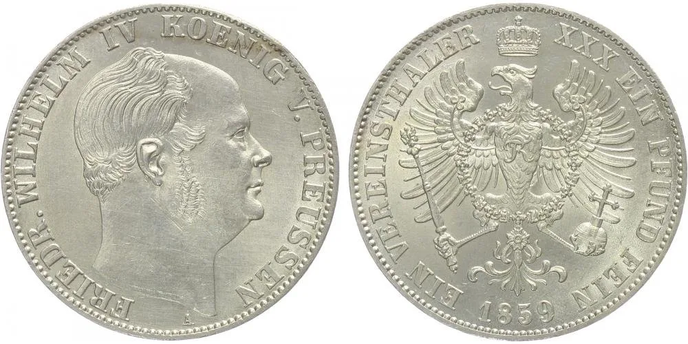 Prusko, Friedrich Wilhelm IV., 1840 - 1861 — 1