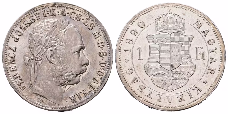 Zlatník 1890 KB, se znakem Fiume