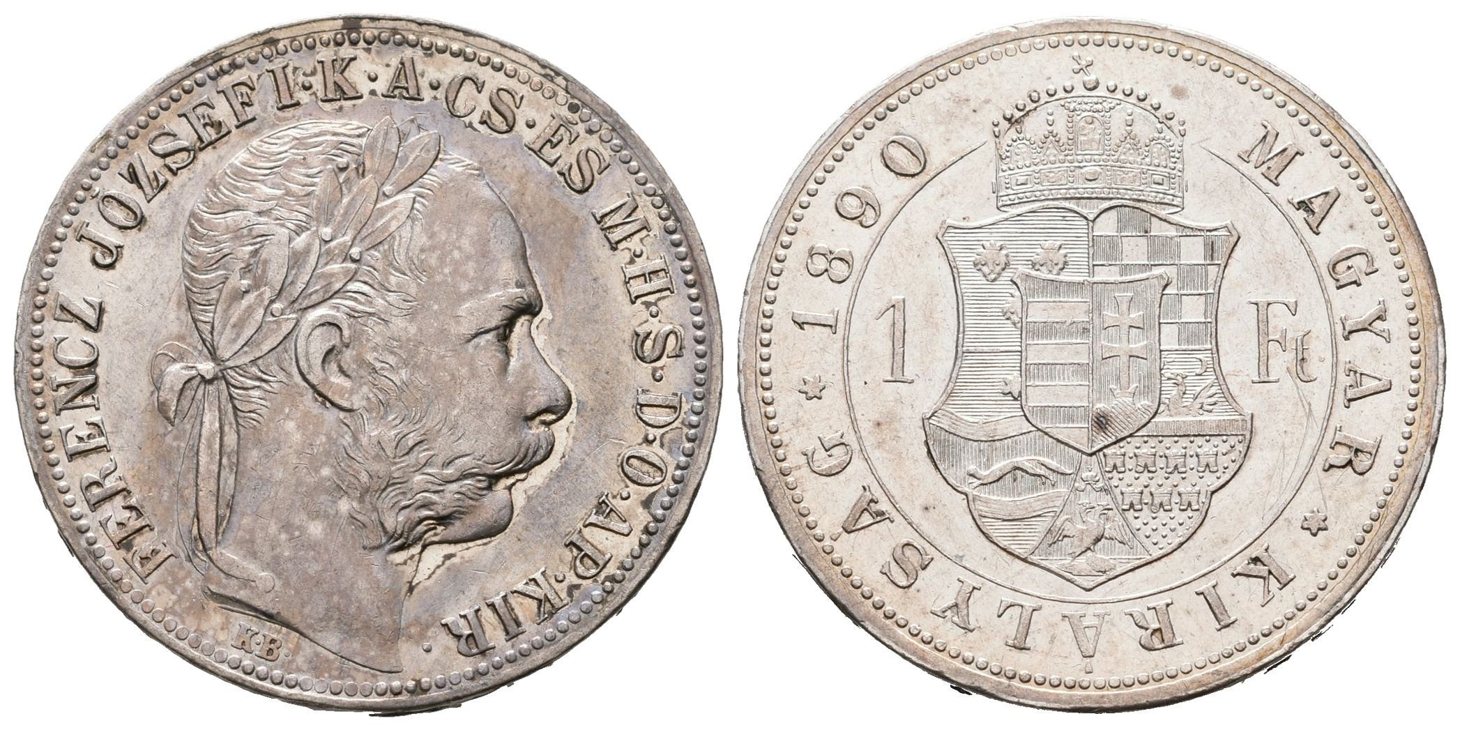 Zlatník 1890 KB, se znakem Fiume