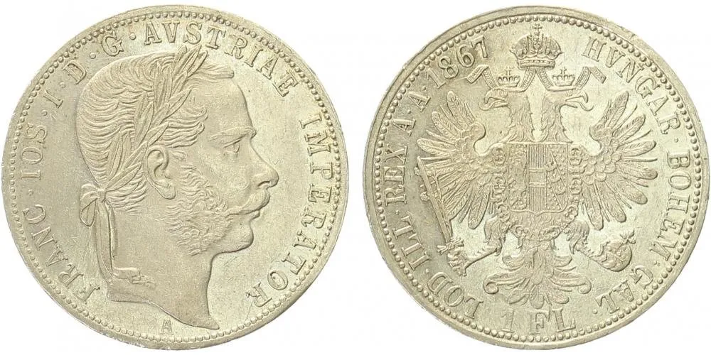 Rakouská a spolková měna, 1857 - 1892 — 1