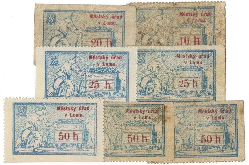 Nouzovky české od roku 1914 — 1
