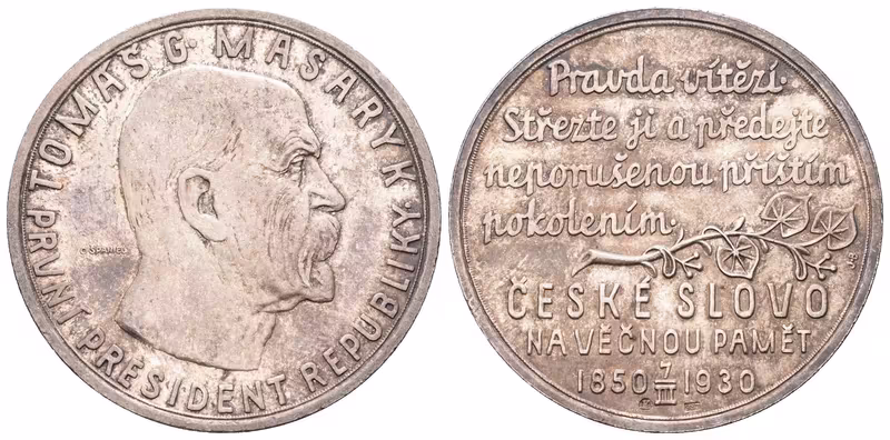 AR Medaile 1930 - České slovo