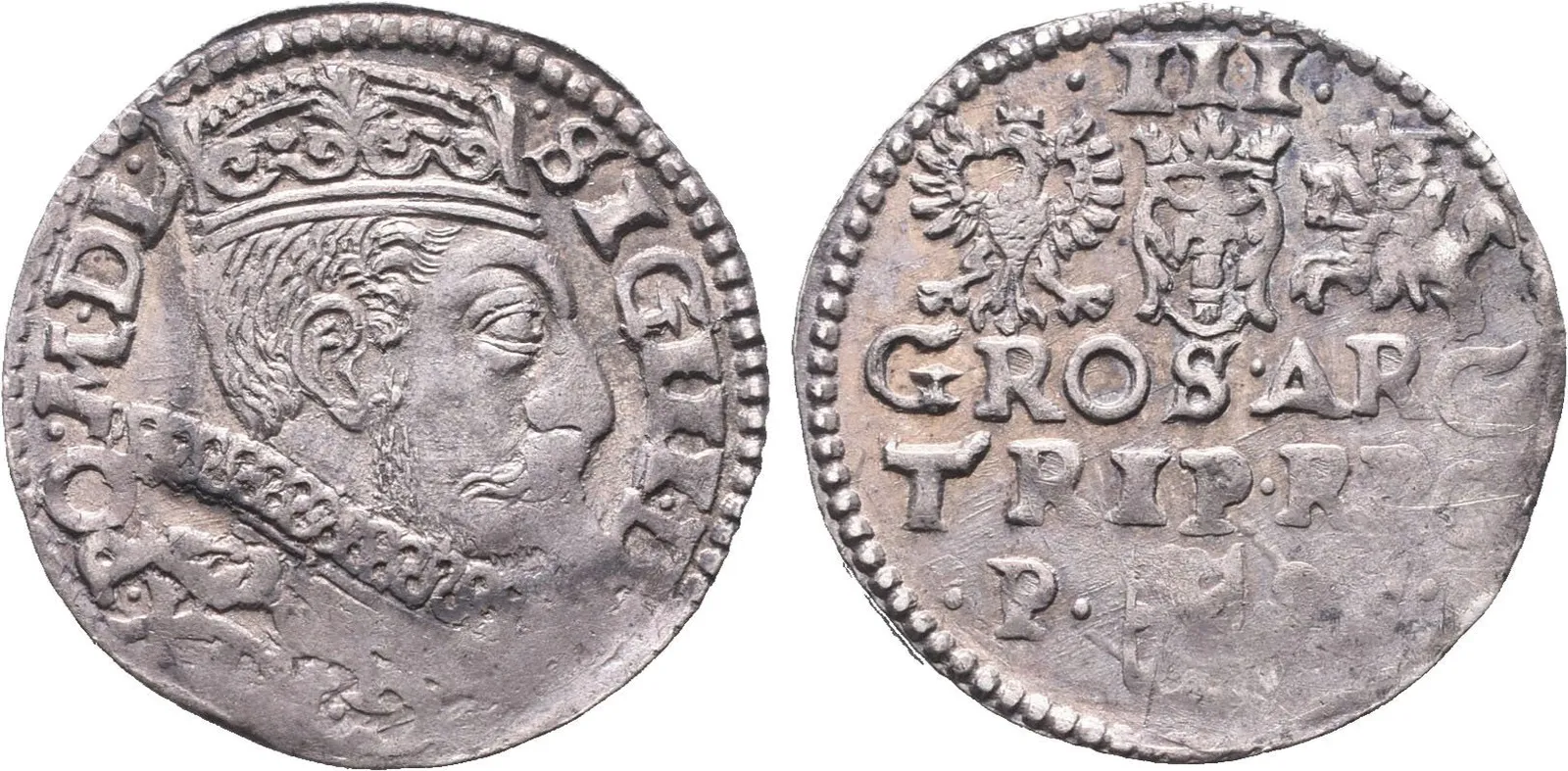 Polsko, III Groš 1599, Poznaň