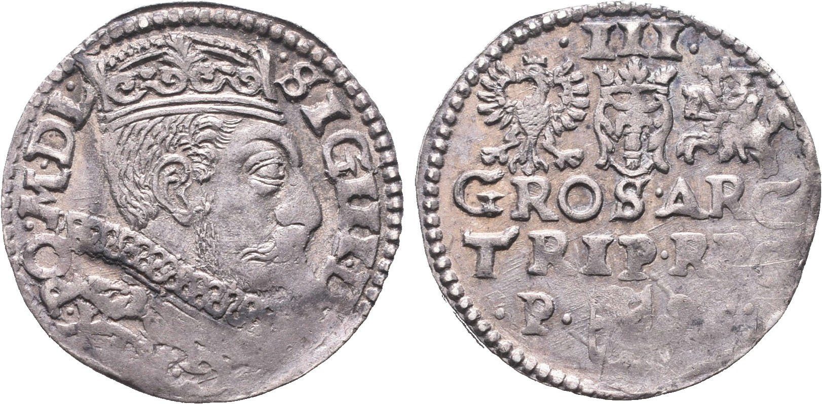 Polsko, III Groš 1599, Poznaň