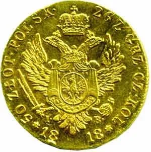 Ražby pro Polsko, Alexander I., 1801 - 1825 — 1