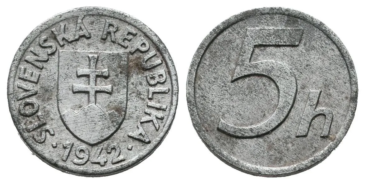 5 Haléř 1942, vzácný