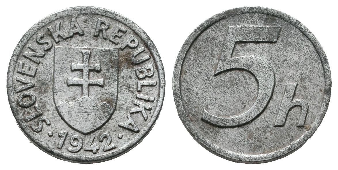 5 Haléř 1942, vzácný