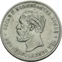 Norsko, Oscar II., 1872 - 1907 — 1