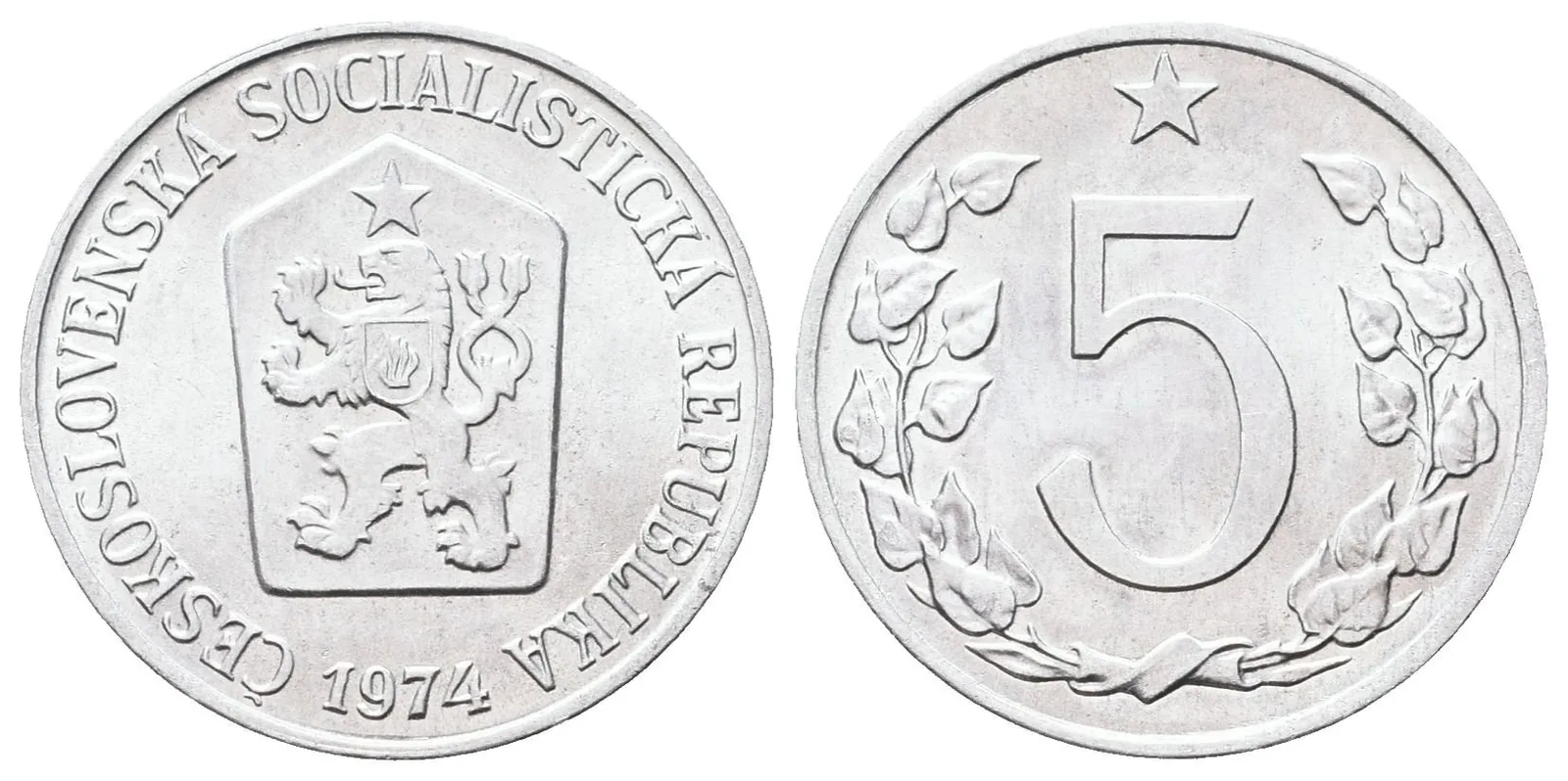 5 Haléř 1974