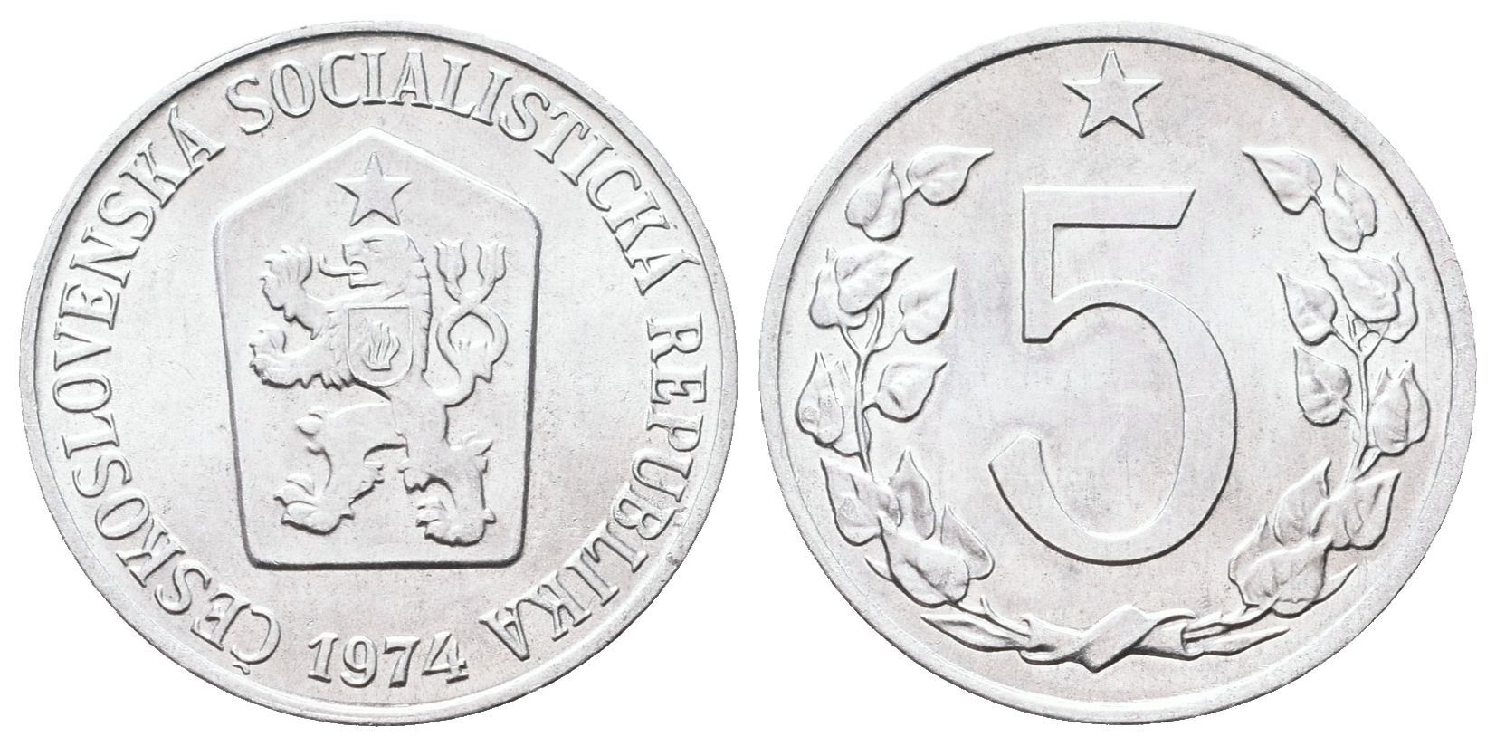 5 Haléř 1974
