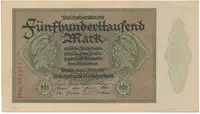 Německo, 500000 Mark 1923, Ro.87f