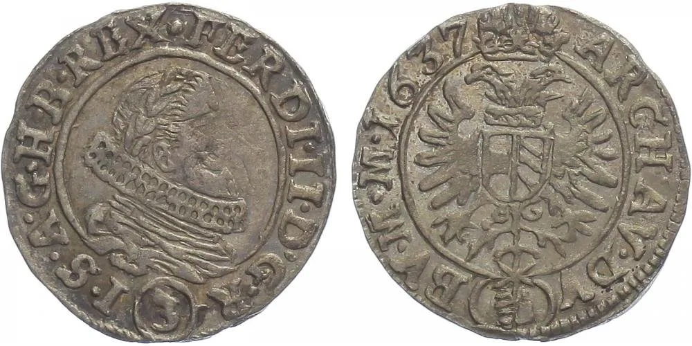 Ferdinand II., 1619 - 1637 (Mince dobrého zrna) — 1