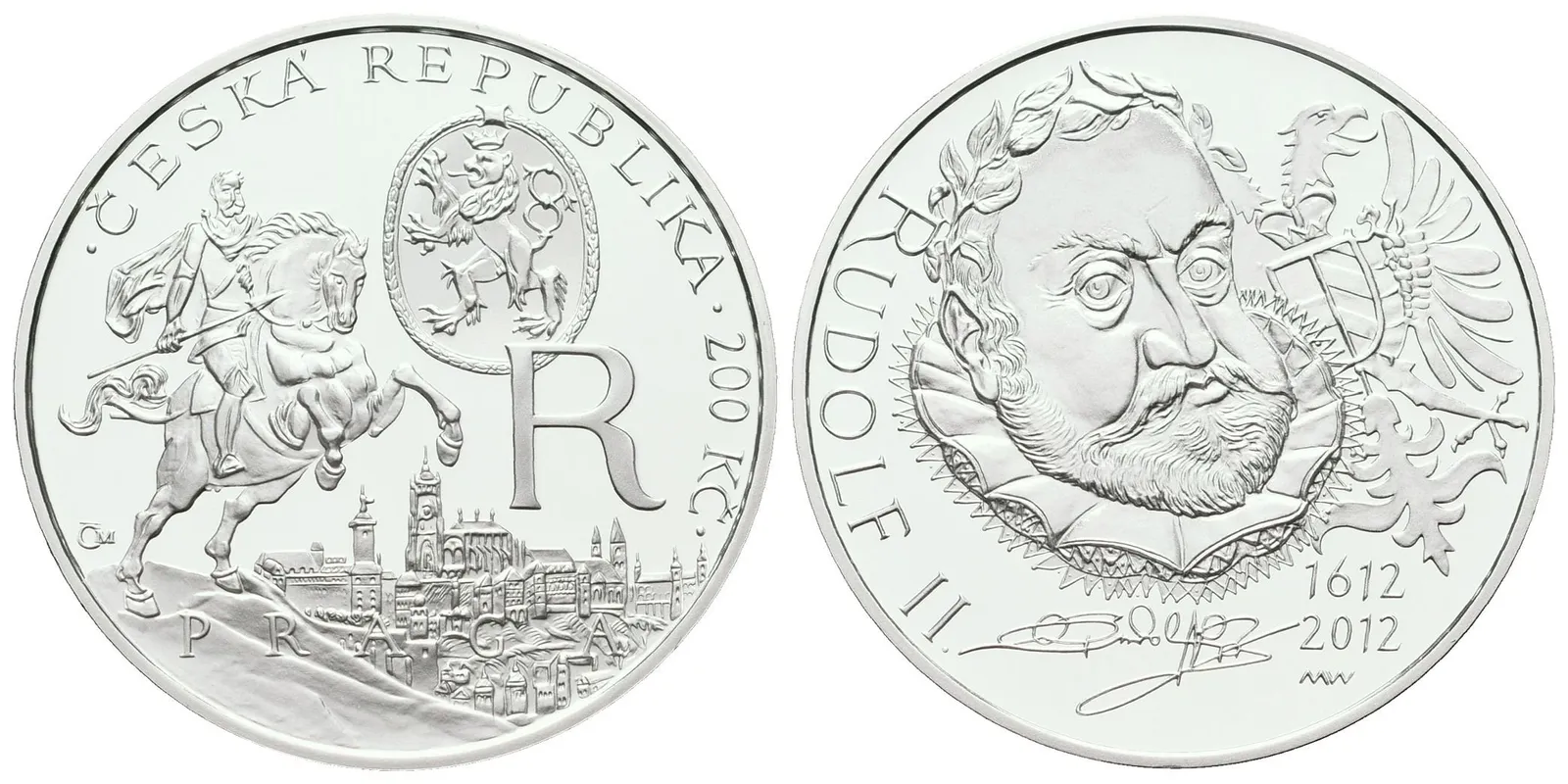 200 Kč 2012 - Rudolf II., PROOF