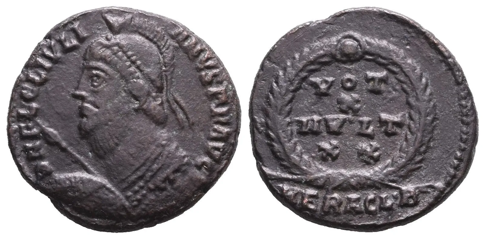 Julian II. Apostata, follis, Heraclea, RIC VIII 130