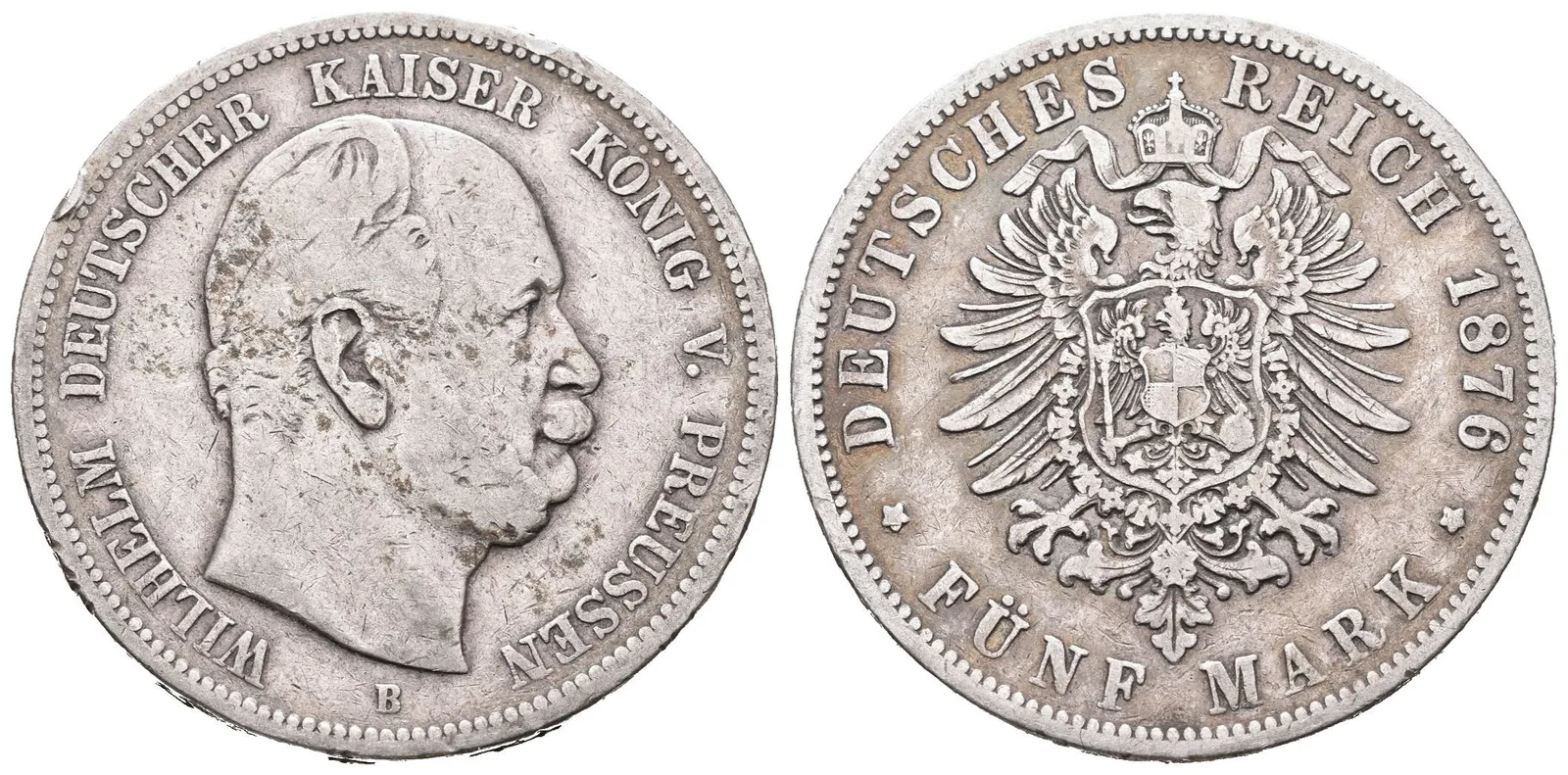 Prusko, 5 Marka 1876 B