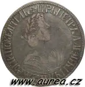 Rusko, Petr I., 1689 - 1725 — 1