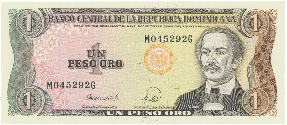 Dominikánská republika, 1 Peso Oro 1984~1988, P.126