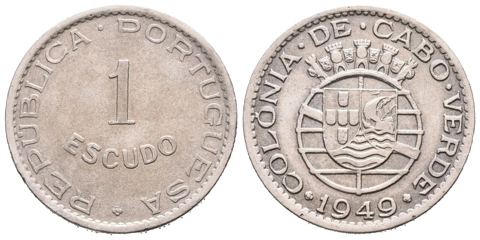 Kapverdské ostrovy, 1 Escudo 1949