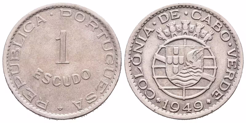 Kapverdské ostrovy, 1 Escudo 1949
