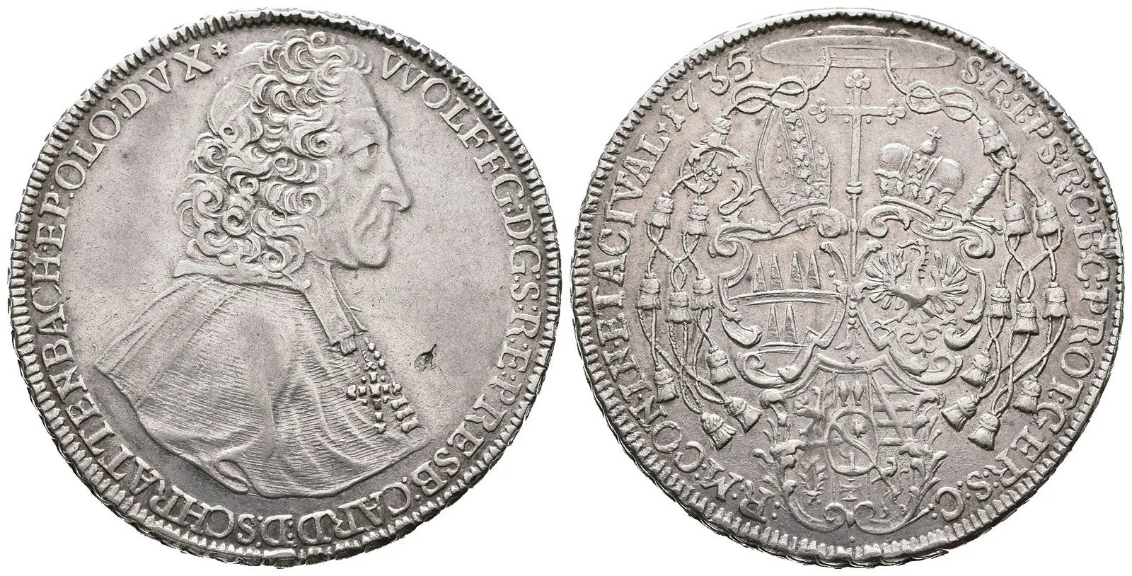 Olomouc - biskupství, Wolfgang von Schrattenbach, 1711 - 1738 — 1