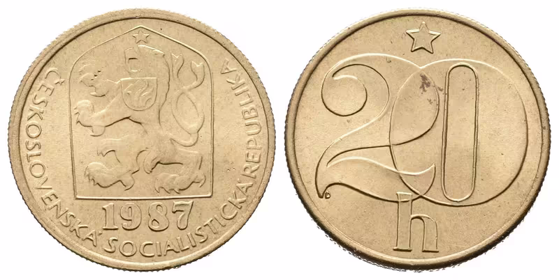 20 Haléř 1987