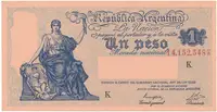 Argentina, 1 Peso (1935), P.251c