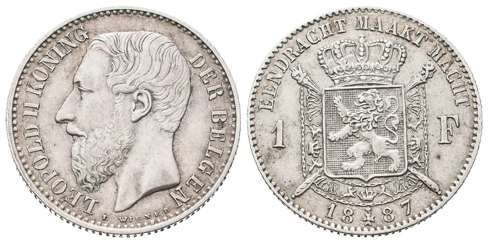 Belgie, Leopold II., 1865 - 1909 — 1