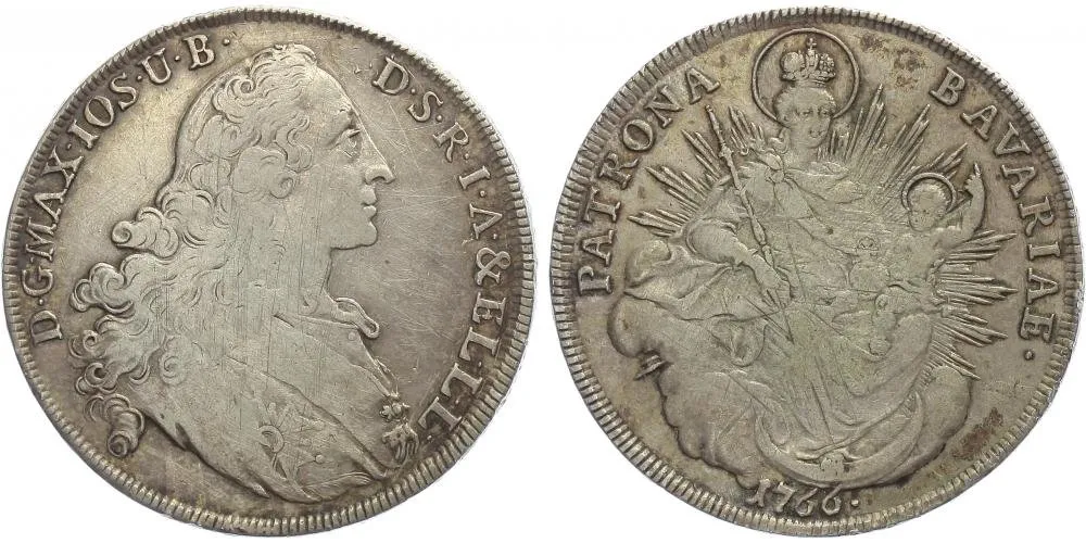 Bavorsko, Maximilian III. Josef, 1745 - 1777 — 1