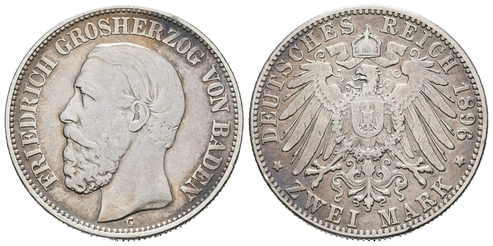 Baden, 2 Marka 1896