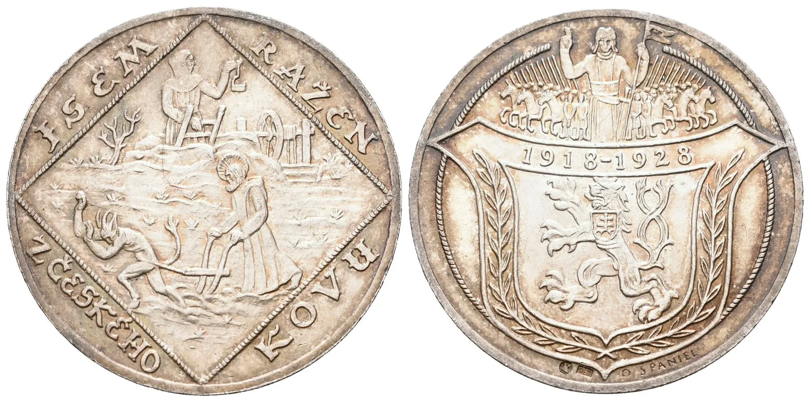 AR Medaile 1928 - 10. výročí vzniku ČSR