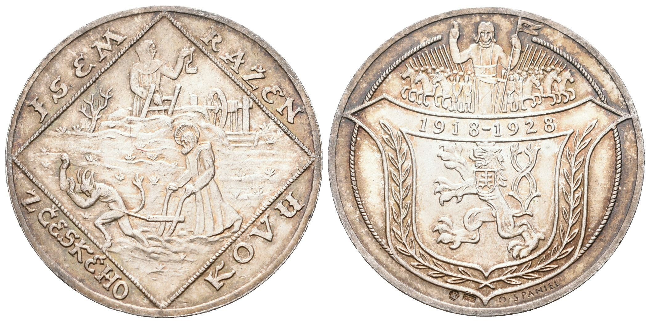 AR Medaile 1928 - 10. výročí vzniku ČSR