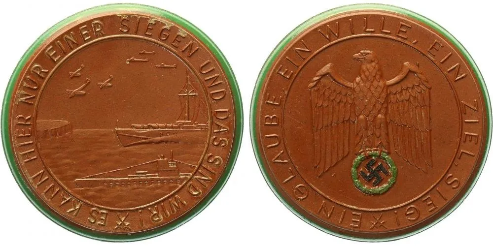Německo, pamětní porcelánové medaile — 1