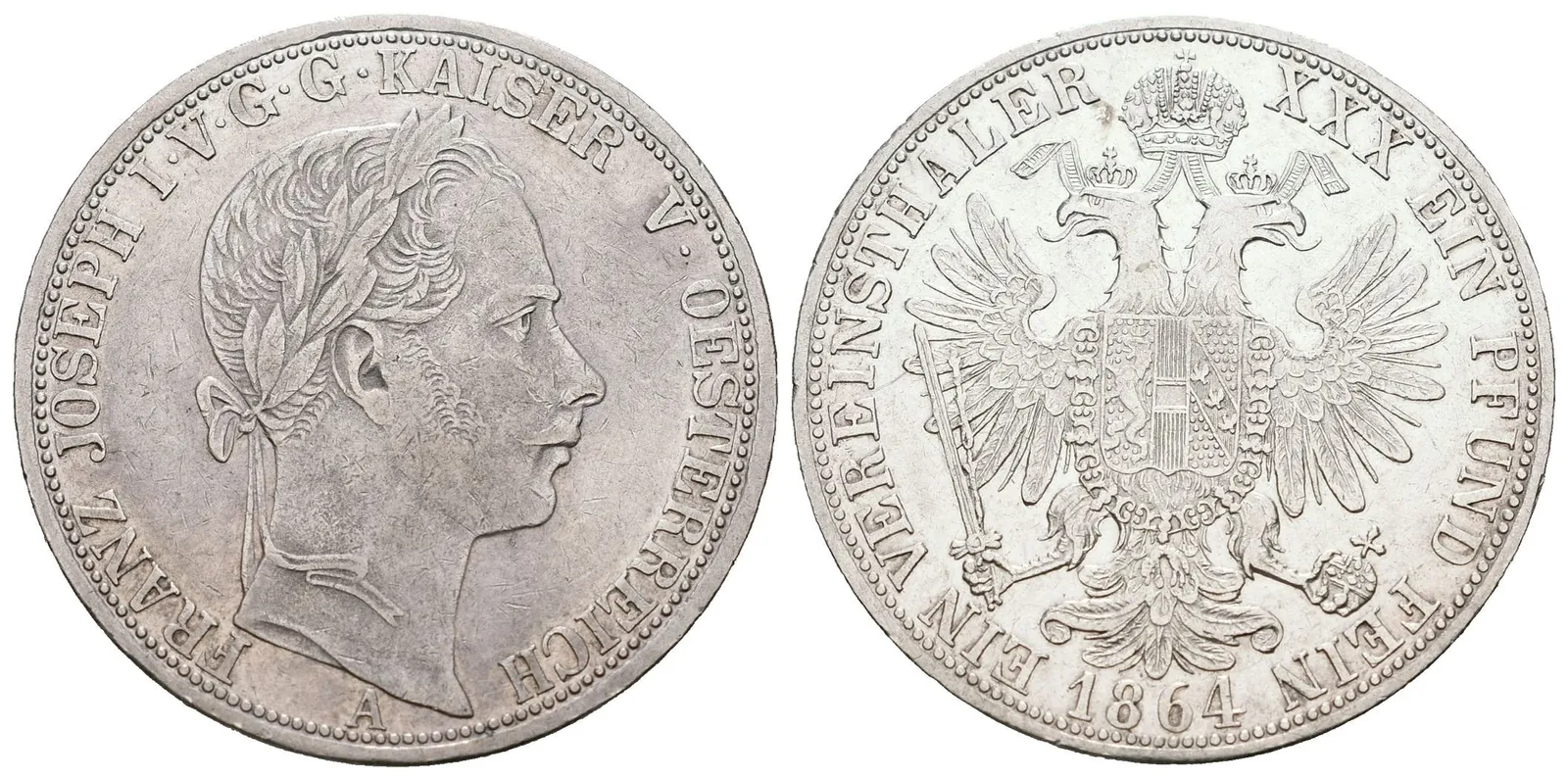 Tolar spolkový 1864 A
